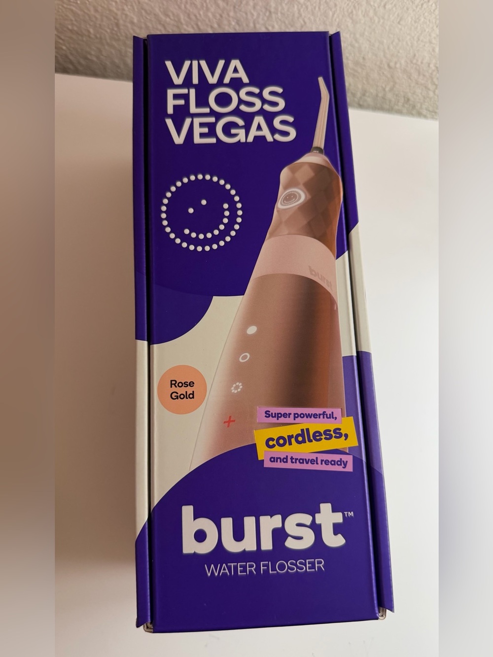 Rose Gold Water Flosser - Cordless Women Bath & Body
